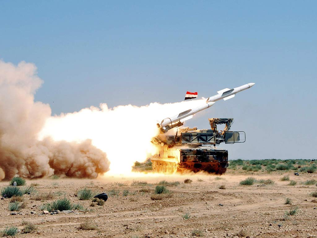 Ejército sirio repele ataque israelí con misiles cerca de Damasco