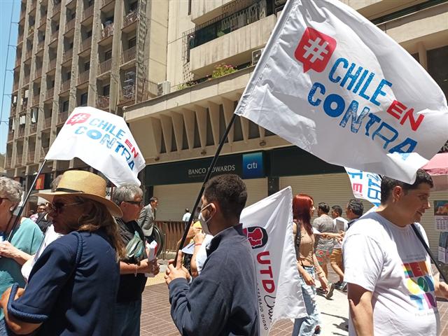 Comandos cierran campañas de cara a plebiscito constitucional chileno