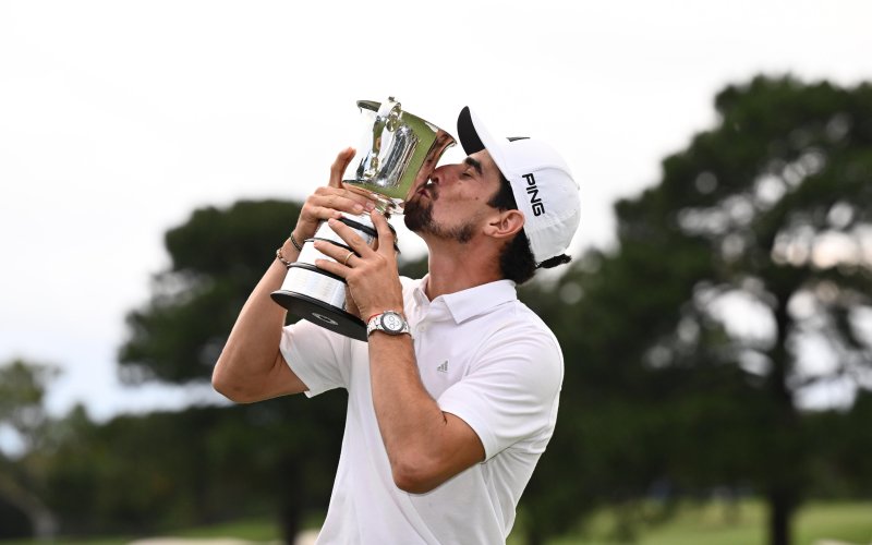Golfista chileno Niemann se impuso en Abierto de Australia