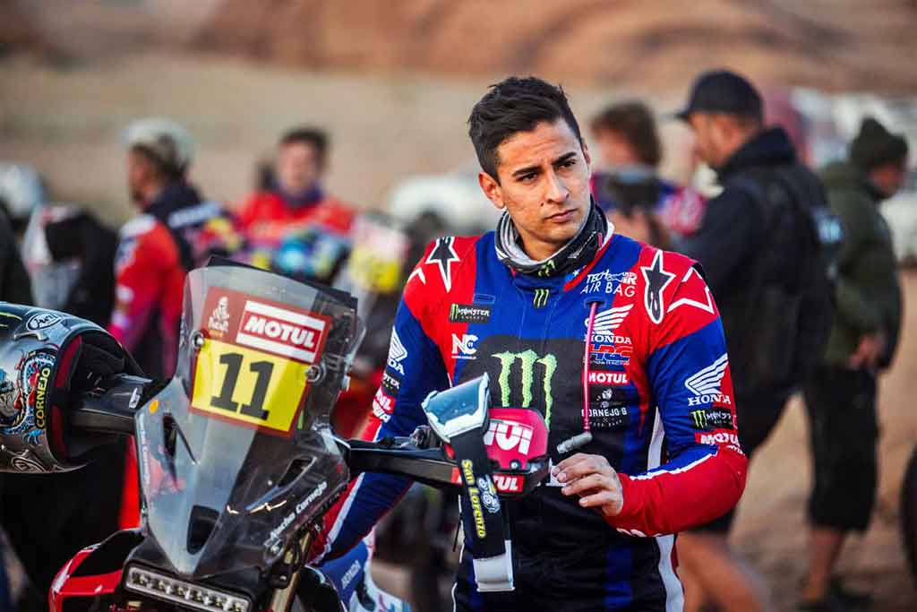 Chileno Cornejo mantuvo tercer puesto en Rally Dakar 2024