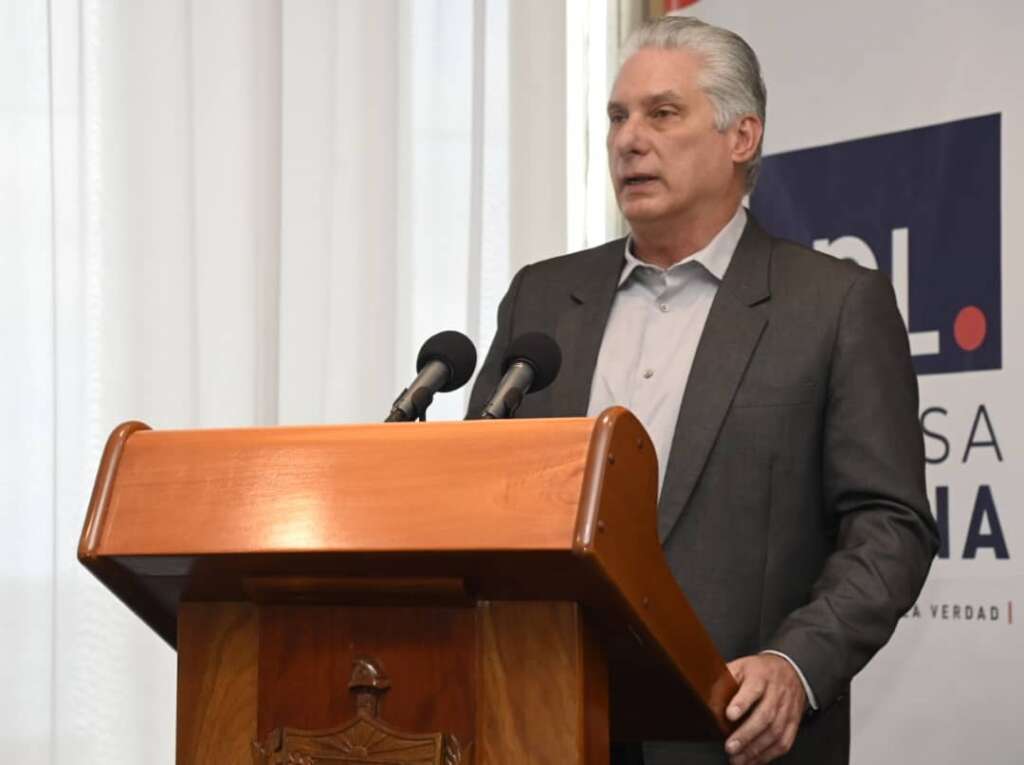 Foro Operación Verdad: Presidente cubano, Miguel Díaz Canel, resalta importancia de los medios de comunicación alternativos
