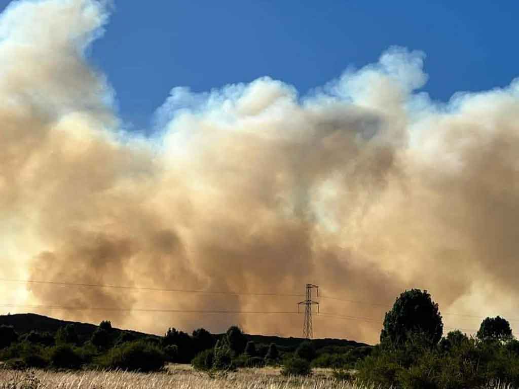 Incendios no dan tregua en Chile