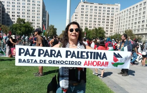 Chilenos solidarios con Palestina piden romper relaciones con Israel