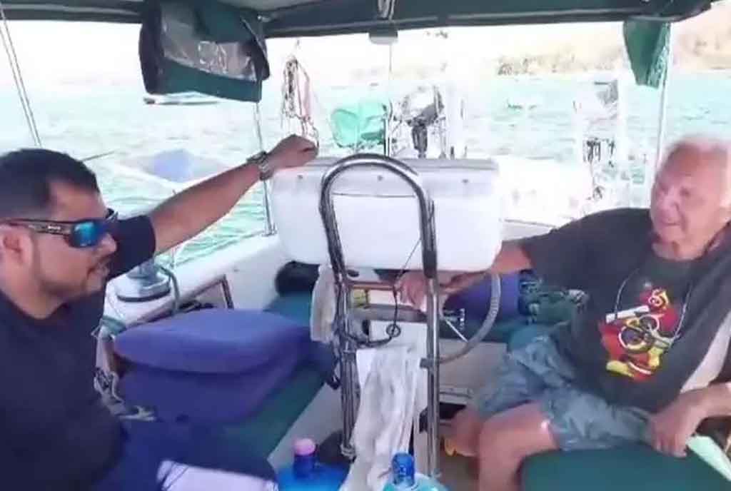 Rescatan en Costa Rica a chileno de 76 años a bordo de un velero