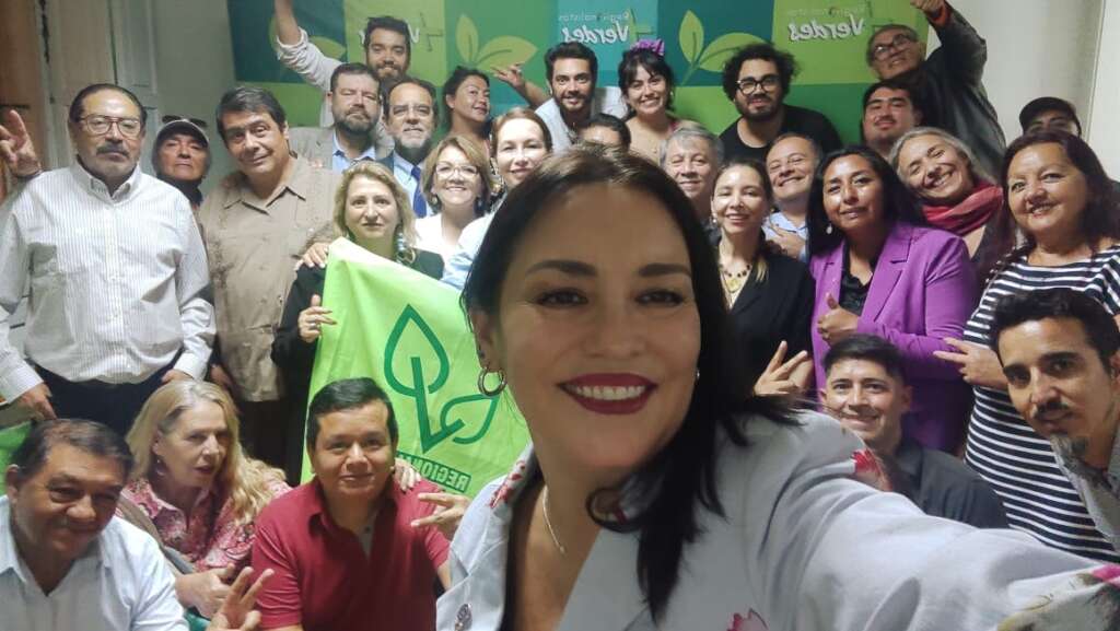 Regionalistas Verdes  proclaman a Nathalie Joinant como candidata a gobernadora por la RM