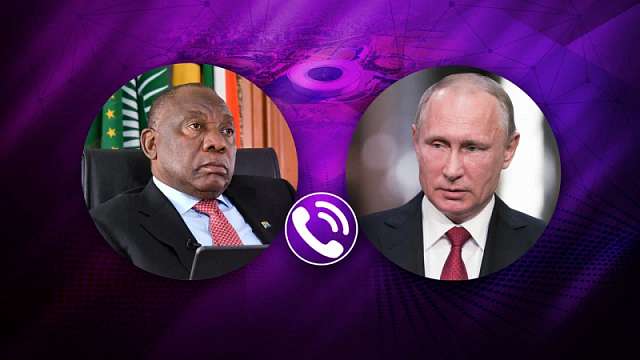 Líderes de Rusia y Sudáfrica discuten la cooperación en el ámbito del BRICS