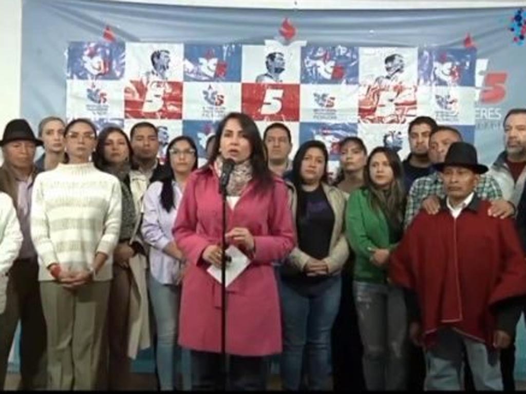 Revolución Ciudadana reitera oposición a gobierno de Ecuador