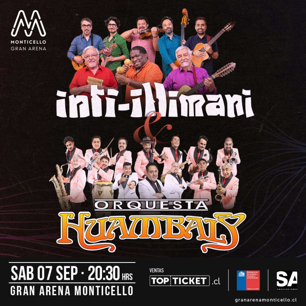 Inti-Illimani y la Orquesta Huambaly se unen en espectacular show