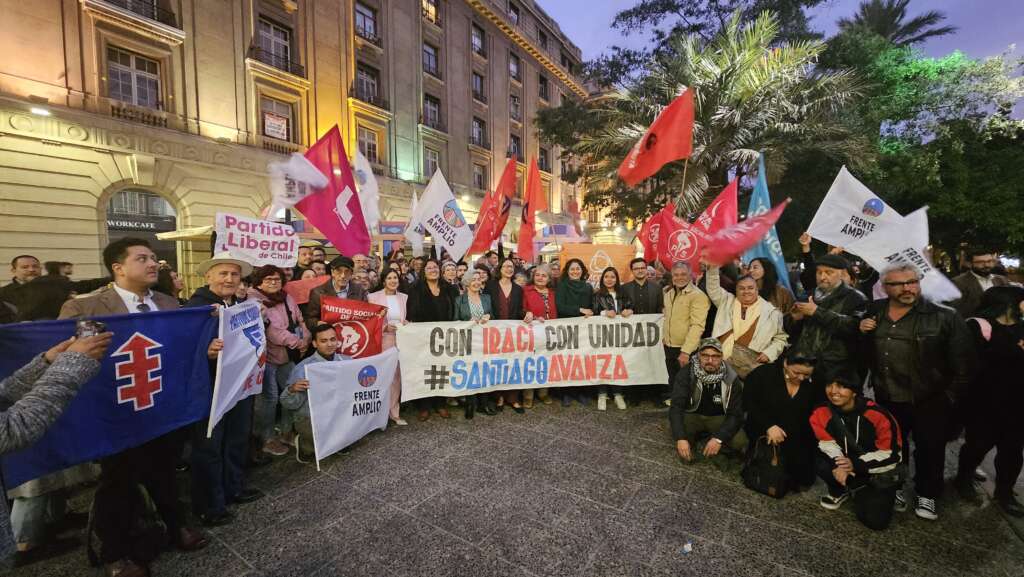 Repostulación en Santiago: Fuerzas políticas oficialistas y al DC entregan respaldo a Irací Hassler