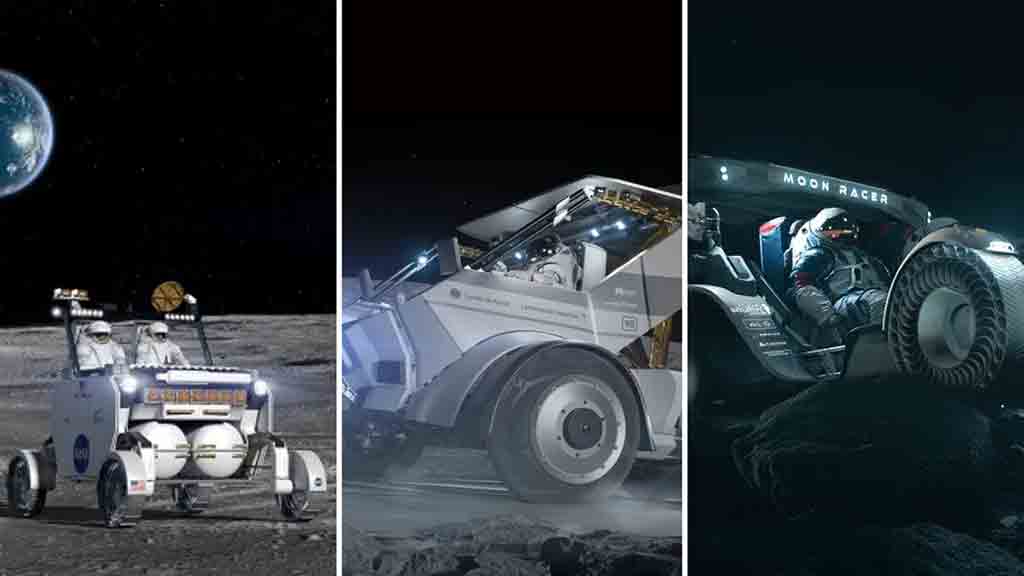 Tres compañías de EEUU diseñarán vehículos para llevarlos a la Luna
