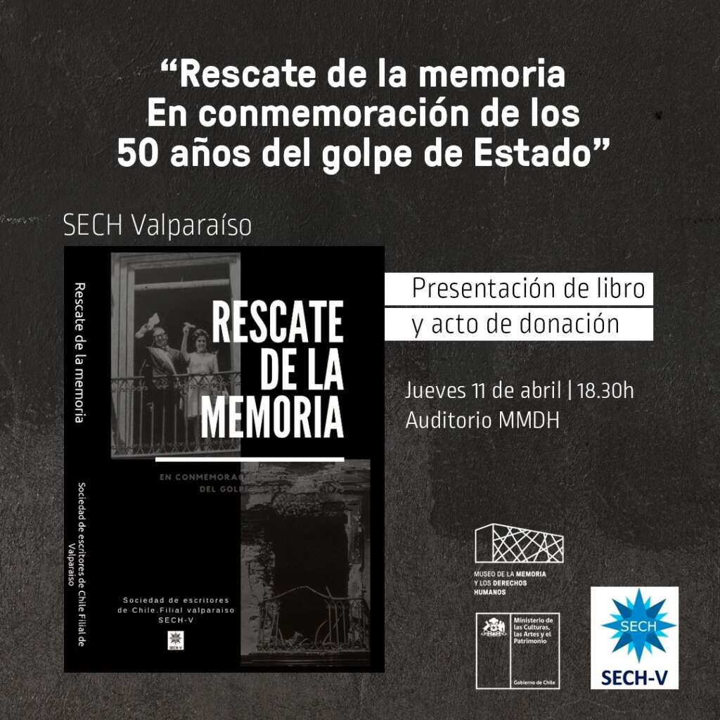 Lanzamiento del Libro: Rescate de la memoria en conmemoración de los 50 años del golpe de Estado