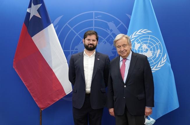 Presidente chileno recibirá al Secretario General de la ONU