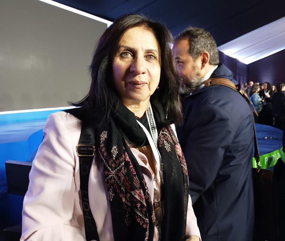Embajadora en Chile valora premio de Unesco a periodistas palestinos