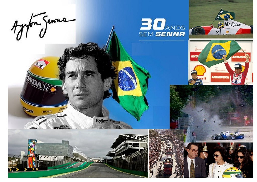 Brasil y el mundo evocan al piloto Senna a 30 años de su muerte